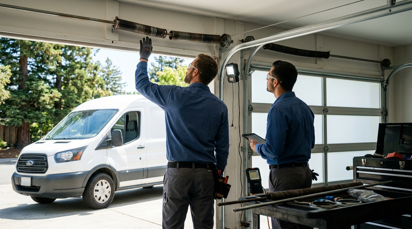 Spring Safety for Redwood City Garage Doors