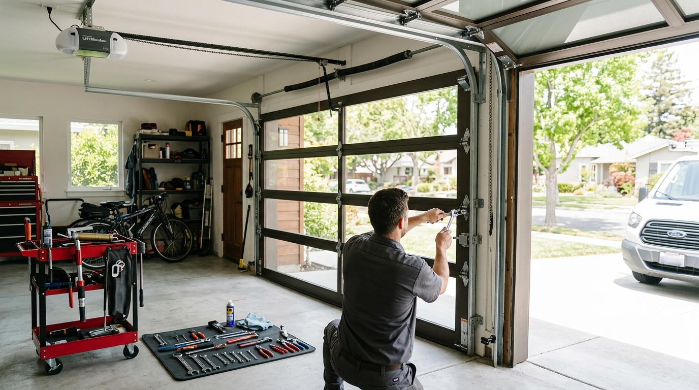 Garage Door Maintenance Tune-Up service photo