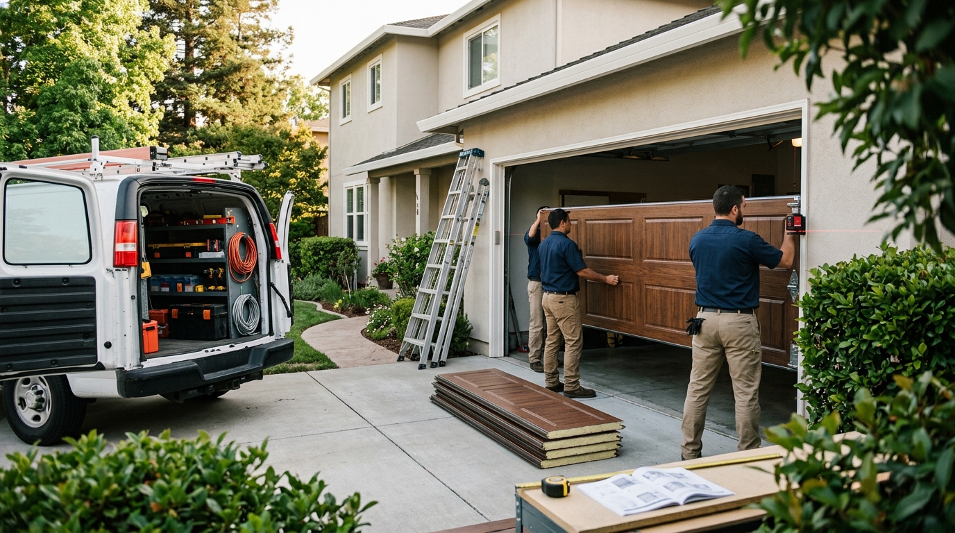 New Garage Door Installation service photo