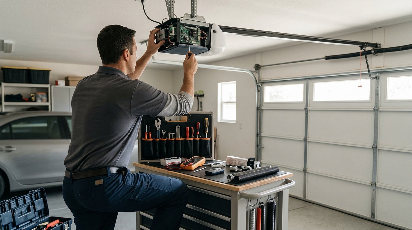 Garage Door Opener Repair service photo