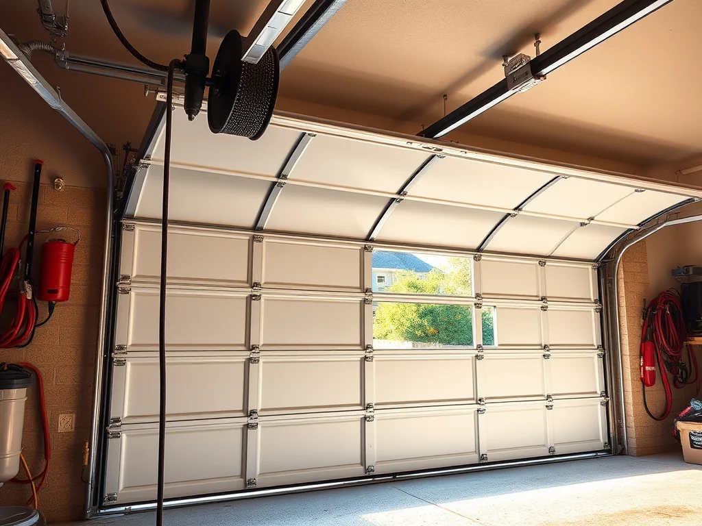 Garage Door Cable Repair editorial image for Redwood City garage door service