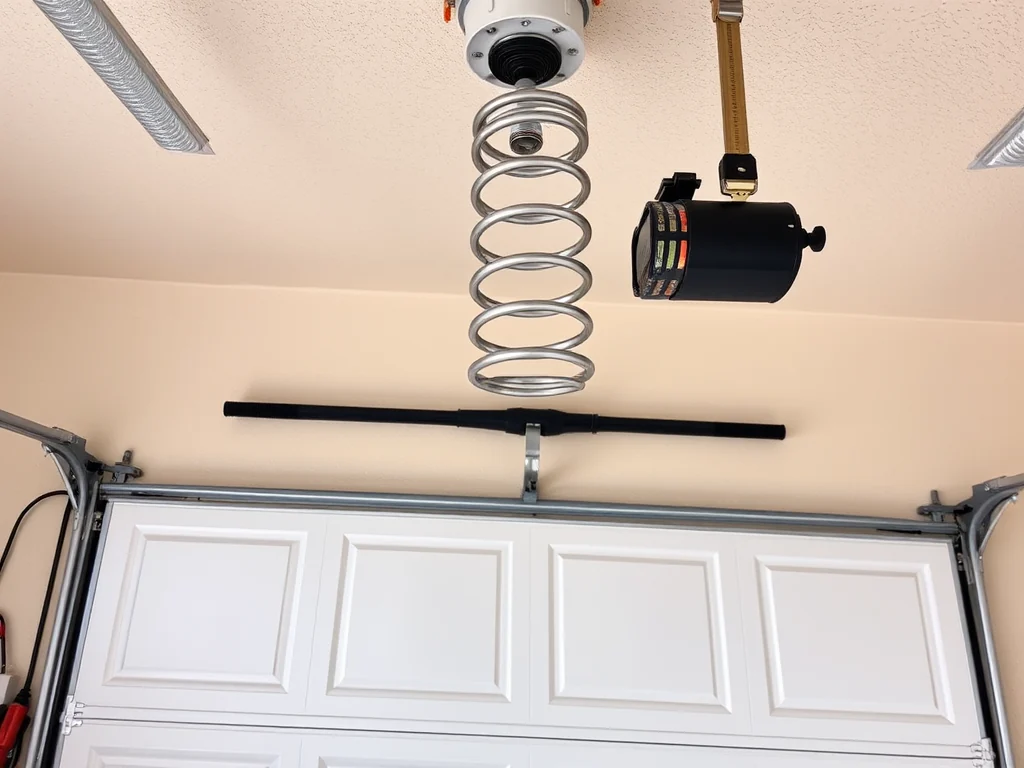 Garage Door Spring Repair editorial image for Redwood City garage door service